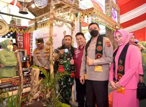 Pj Bupati Bener Meriah Terima Kunjungan Kapolda Aceh pada Kegiatan Bhayangkara Seulawah Expo 2022
