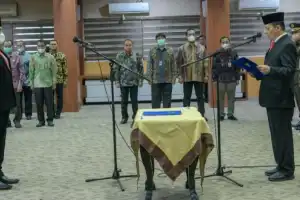 Achmad Marzuki Kukuhkan Supriyadi sebagai Kepala BPKP Aceh