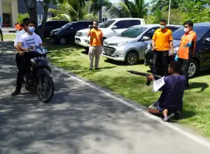 Polisi Reka Ulang Kasus Penembakan Dua Warga Indrapuri Aceh Besar