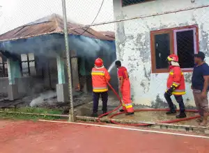 Pondok Pesantren Baitul Quran Aceh Besar Terbakar