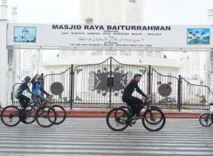 Pemerintah Aceh Promosikan Destinasi Wisata Sejarah dengan Fun Bike