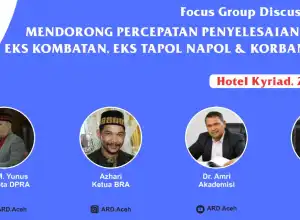 Bahas Penyelesaian Hak Eks Kombatan, ARD Akan Gelar FGD