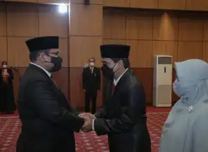 Menag Yaqut Lantik Prof Mujiburrahman sebagai Rektor UIN Ar-Raniry Banda Aceh