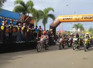 1.467 Rider Ikuti Event Seulawah Adventure Polda Aceh