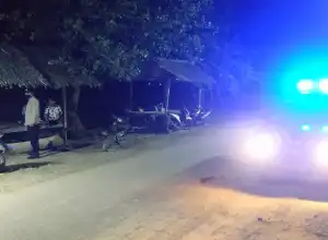 Personel Polsek Muara Batu Gencar Patroli Cegah Kejahatan Malam Hari