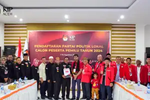 Di Hari Ketujuh, Parlok Aceh Resmi Mendaftar Calon Peserta Pemilu 2024