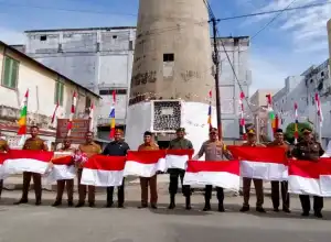 Pemkab Pidie Bagikan Sepuluh Ribu Bendera Merah Putih