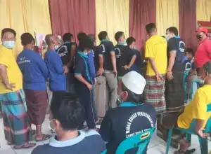 Napi Lapas Kuala Simpang Divaksin Penguat