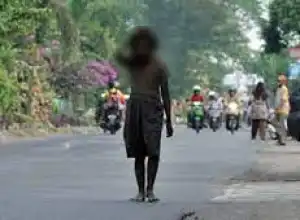 ODGJ Mulai Berkeliaran di Jalan Protokol Kota Lhokseumawe Buat Warga Resah