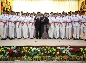 Kukuhkan 35 Anggota Paskibra, Ini Pesan Pj Bupati Aceh Utara