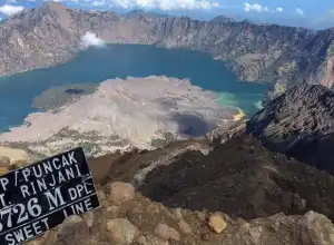 Wisatawan Asal Portugal Jatuh ke Jurang di Gunung Rinjani