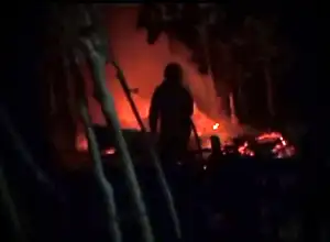 Gubuk Padi Milik Warga di Aceh Besar Hangus Terbakar