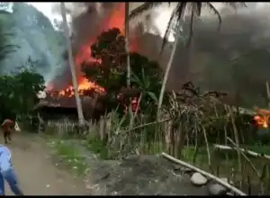 Belasan Rumah di Gayo Lues Ludes Terbakar