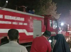 Gedung Ditreskrimsus Polda Sumut Terbakar