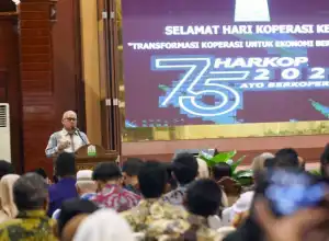 HUT Koperasi, Sekda Aceh: Mempertahankan Koperasi Merupakan Tantangan Besar