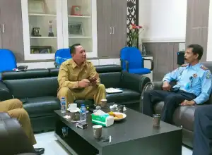 Akan Diadakan Pentas Seni, Karutan Tapaktuan Temui Sekda Aceh Selatan