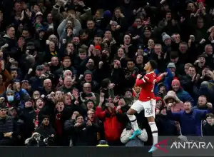 Gol Tunggal Jadon Sancho Bantu MU Raih Tiga Poin di Kandang Leicester