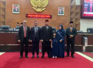 Dilantik Jadi Anggota DPRA, Samsul Bahri Ditempatkan di Komisi I
