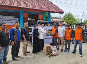 PT PIM Salurkan Bantuan Korban Banjir dan Longsor di Aceh Selatan