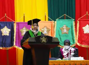 Menteri LHK Sampaikan Pesan Mitigasi Iklim pada Milad USK