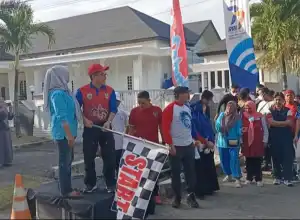 Ribuan Peserta di Kota Banda Aceh Ikuti Gerak Jalan Sehat