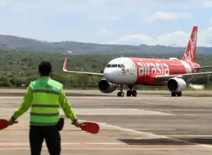AirAsia Rute Kuala Lumpur-Banda Aceh Mendarat Perdana di Bandara SIM