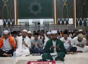 Polda Aceh dan Tim Persiraja Doa Bersama untuk Korban Kanjuruhan