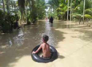 Hujan Deras Selama Sepekan, Tiga Kecamatan di Aceh Utara Kembali Dilanda Banjir