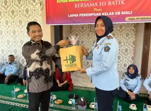 100 Warga Binaan Lapas Perempuan Kelas IIB Sigli Ikuti Pelatihan UMKM Besertifikat 