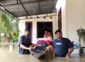 Banjir di Aceh Utara Semakin Meluas, 7 Kecamatan dan Fasilitas Publik Ikut Terendam