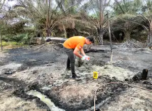 Sumur Minyak di Peureulak Kembali Terbakar, Seorang Tewas dan Dua Kritis