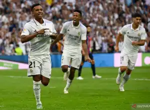 Real Madrid Sukses Bungkam Barcelona 3-1