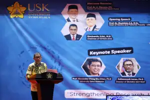 Peneliti Dunia Bahas Transformasi Biru menuju Perikanan Berkelanjutan di ICFAES USK