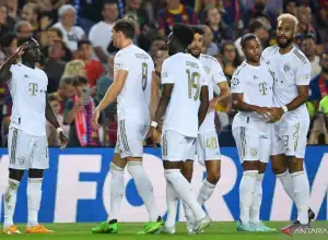 Barcelona Turun ke Liga Europa Setelah Dipermalukan Bayern 0-3