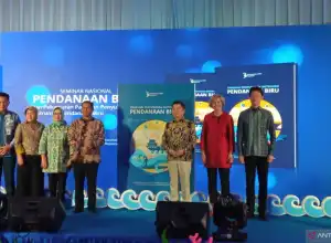 Bappenas dan Kemenekeu Jalin Kerja Sama Luncurkan Dokumen Panduan Penyusunan Instrumen Pendanaan Biru