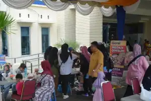 UMKM Turut Ramaikan Bazar Kemenkeu dalam Rangka Hari Oeang RI