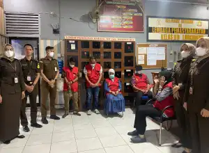 Kejari Aceh Utara Resmi Tahan 5 Tersangka Kasus Korupsi Monumen Islam Samudera Pasai