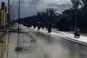 Banjir Aceh Tamiang Mulai Surut, Kendaraan Mulai Bisa Dilalui