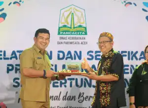 Gelar Sertifikasi untuk Pekerja Kreatif Seni Pertunjukan, Ini Pesan Kadisbudpar Aceh