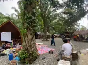 Air Terjun yang indah di Desa Pudeng, Aceh Besar