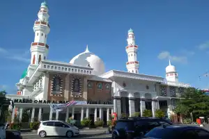 Melihat Dekat Masjid Oman (Masjid Turki) di Kota Banda Aceh