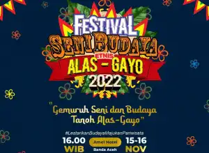 Festival Seni Budaya Etnis Alas - Gayo Segera digelar di Banda Aceh 