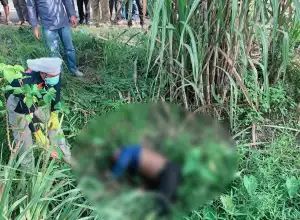 Warga Lhoksukon Digegerkan dengan Penemuan Mayat di Selokan
