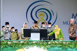 Jokowi Buka Muktamar Ke-48 Muhammadiyah dan Aisyiyah di Solo