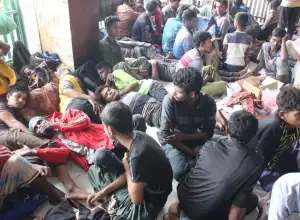 Warga Minta Pengungsi Rohingya di Muara Batu Segera Dipindahkan