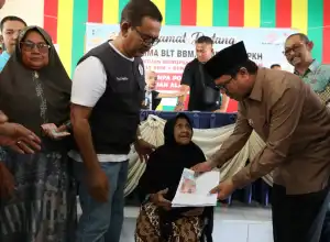 70.803 Keluarga Miskin Terima BLT, Pj Bupati Jika Ada Pungli Silakah Lapor