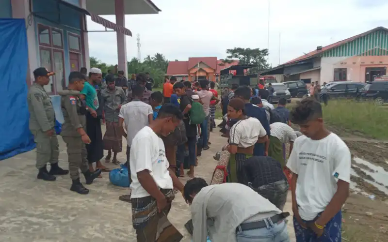 230 Rohingya Akhirnya Dipindahkan ke Eks Kantor Imigran Lhokseumawe 