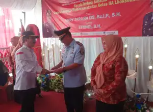 Meurah Budiman Tunjuk Efendi Jabat Plt Kalapas Kelas IIA Lhokseumawe