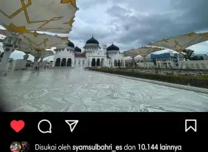 Anies Baswedan Jumat di Masjid Raya Baiturrahman Banda Aceh