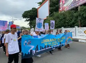 Sambut HDI 2022, Sekolah Luar Biasa TNCC Gelar Jalan Santai